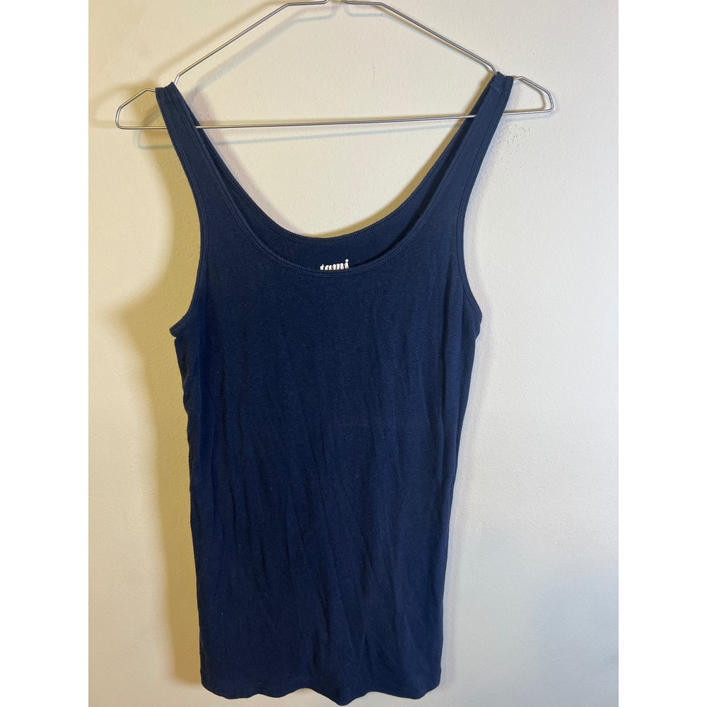 Old Navy Womens Tank Top Tami Camisole Navy Blue Size M